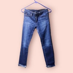 Aged denim by Adriano goldschmied